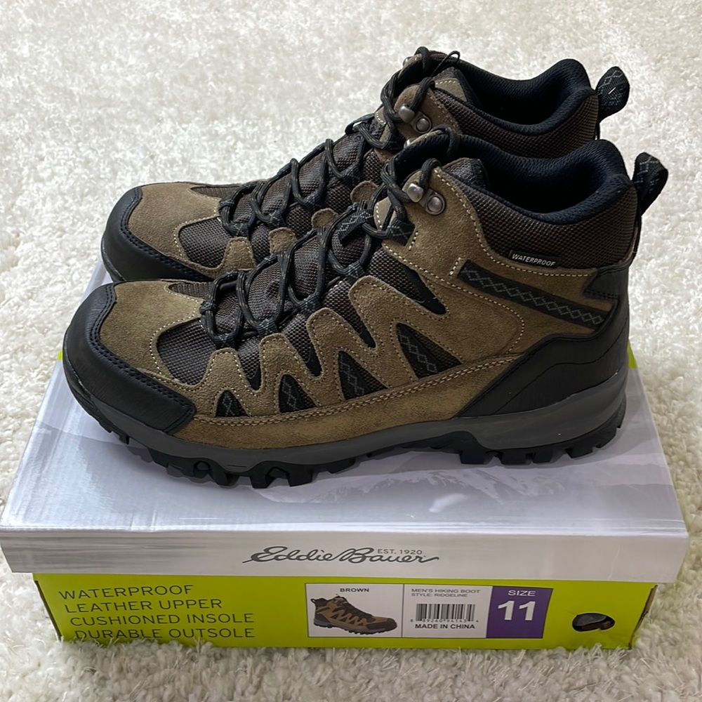Eddie Bauer mens hiking boot.